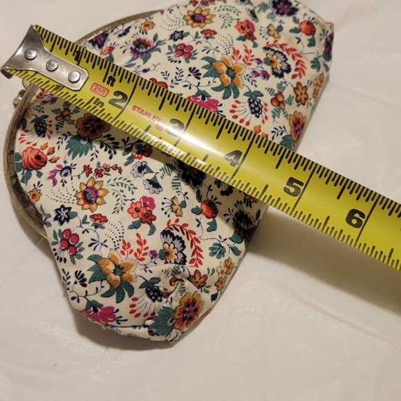 Hand Purse Double Clutch Compartment unique very 1950s nice and clean with cute - Picture 5 of 5